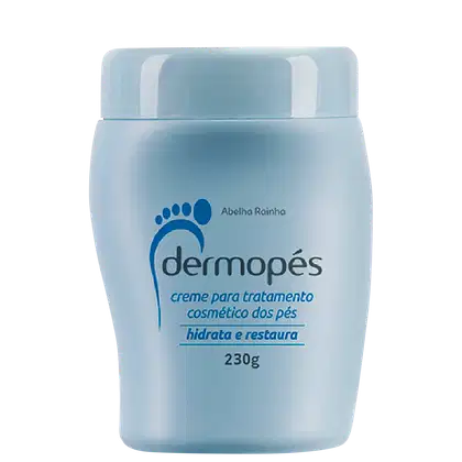 Imagem do produto Abelha Rainha Dermopés Hidrata e Restaura - Creme de Tratamento para os Pés 230g