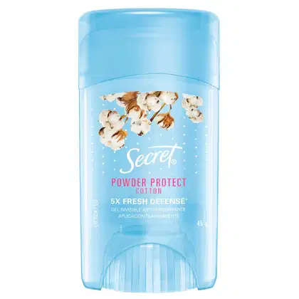 Imagem do produto Secret Powder Protect Cotton - Desodorante Antitranspirante em Gel 45g