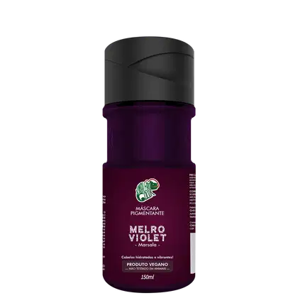 Máscara Pigmentante Kamaleão Color Melro Violet, 150ml.