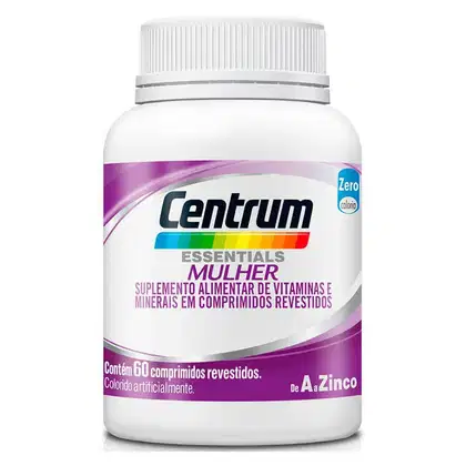 Imagem do produto GSK Centrum Essentials Mulher - Suplemento Vitamínico (60 Cápsulas)