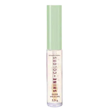 Imagem do produto Abelha Rainha Shine Colors Batom Gloss Volulips Folhas Douradas 3,5g