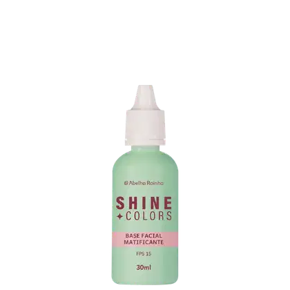 Imagem do produto Abelha Rainha Shine Colors Base Líquida Matificante FPS 15 Chocolate 30ml