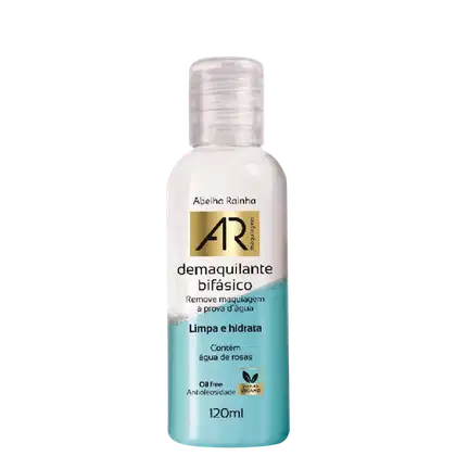 Imagem do produto Abelha Rainha AR Maquiagem Demaquilante Bifásico Limpa e Hidrata Vegano 120ml