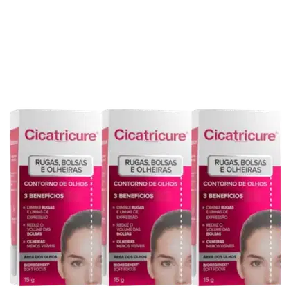 Imagem do produto Kit Cicatricure Contorno de Olhos Three (3 Unidades)