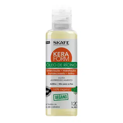 Imagem do produto Skafe Keraform Óleo de Rícino Antirressecamento - Óleo Capilar 120ml