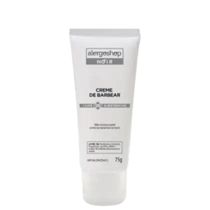 Imagem do produto Alergoshop Noir - Creme de Barbear Hipoalergênico 75g