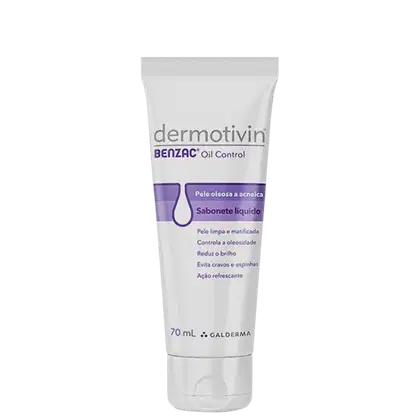 Imagem do produto Dermotivin Benzac - Sabonete Facial Antiacne 70ml