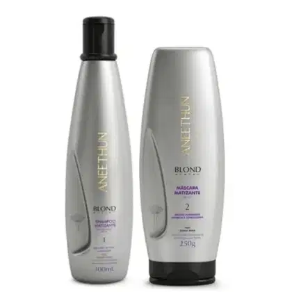 Imagem do produto Kit Aneethun Blond System Duo Matizante (2 Produtos)