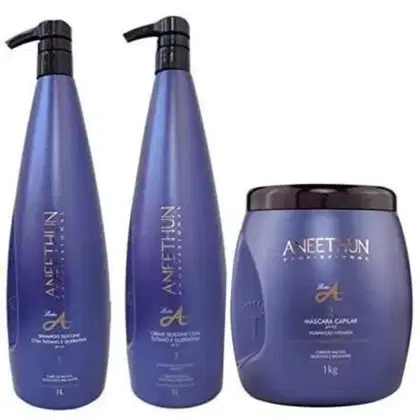 Imagem do produto Kit Aneethun Linha A Trio Profissional (3 Produtos)