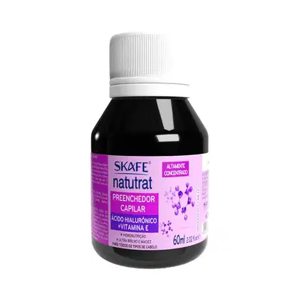 Imagem do produto Skafe Natutrat Ácido Hialurônico + Vitamina E - Óleo Capilar 60ml