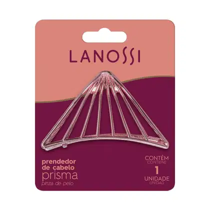 Imagem do produto Lanossi Prisma Metal Rose - Prendedor de Cabelo