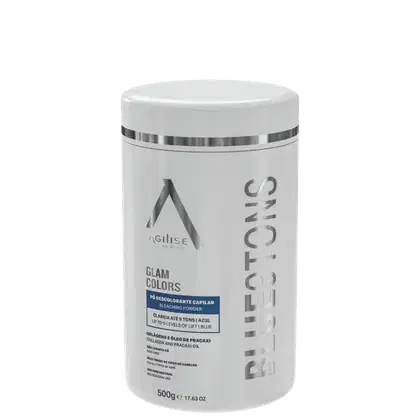 Imagem do produto Agilise Cosméticos Glam Colors Blue9tons - Pó Descolorante 500g