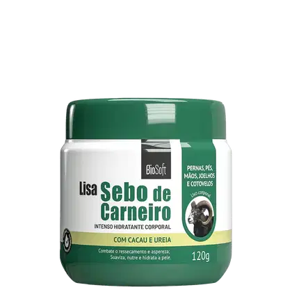 Imagem do produto Bio Soft Lisa Sebo de Carneiro - Hidratante Corporal 120g