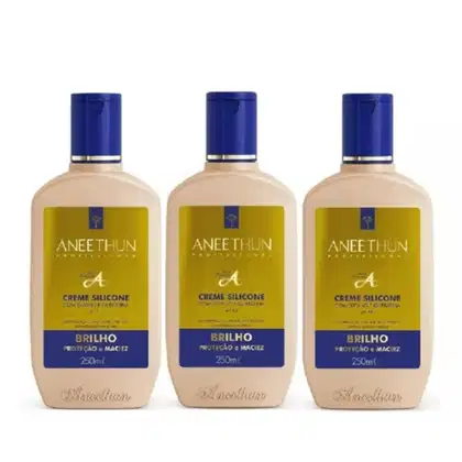 Imagem do produto Kit Aneethun Linha A - Creme de Silicone 3x250ml
