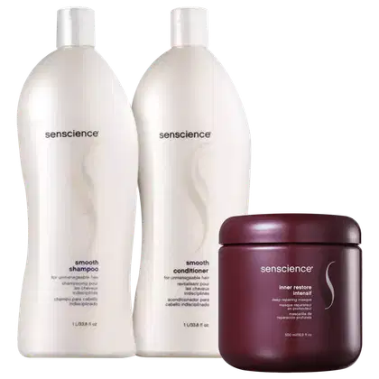 Imagem do produto Kit Senscience Smooth Inner Restore Salon Care (3 Produtos)