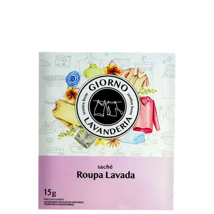 Imagem do produto Giorno Casa Sentire Bene Roupa Lavada - Sachê Aromatizante de Ambiente 15g