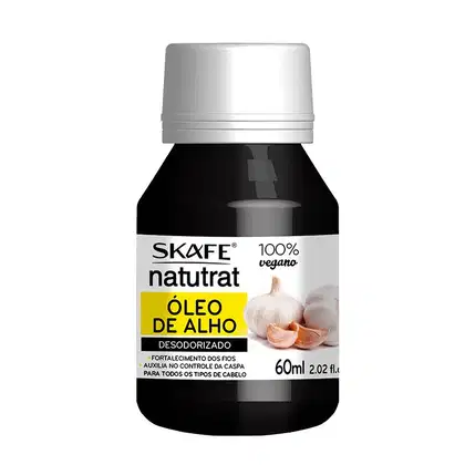 Imagem do produto Skafe Natutrat Óleo de Alho Desodorizado - Óleo Capilar 60ml