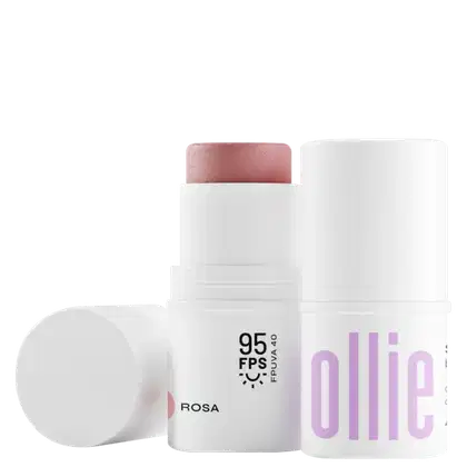 Imagem do produto Ollie 3 em 1 Cor FPS95 Rosa - Blush em Bastão 4,5g