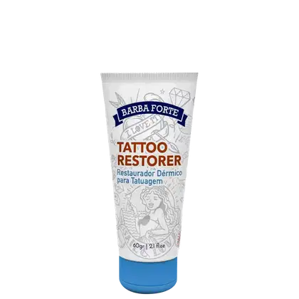 Imagem do produto Barba Forte Tattoo Restorer - Restaurador Dérmico para Tatuagem 60g