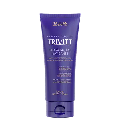 Imagem do produto Itallian Hairtech Trivitt Matizante - Máscara Capilar 200g