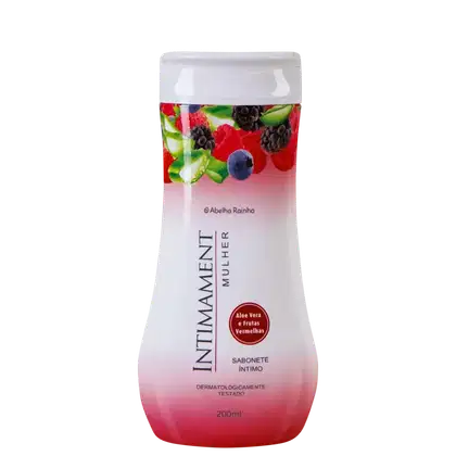 Imagem do produto Abelha Rainha Intimament Mulher Frutas Vermelhas e Aloe Vera - Sabonete Íntimo 200ml