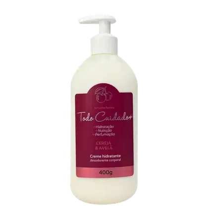 Imagem do produto Abelha Rainha Todo Cuidado Cereja e Avelã - Creme Hidratante Corporal 400ml