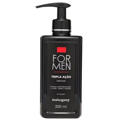 Imagem do produto Mahogany For Men Tripla Ação - Sabonete Líquido 300ml