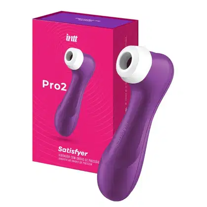 Imagem do produto Vibrador Satisfyer Pro 2 INTT - 11 Intensidades - Roxo