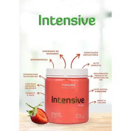Imagem do produto Intensive Máscara Capilar 700g - MacPaul Professional