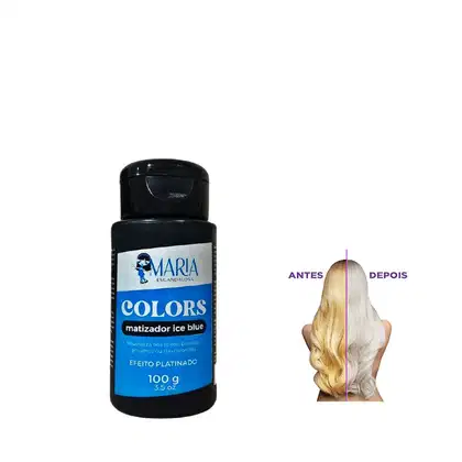 Imagem do produto Maria Escandalosa Matizador Ice Blue - Efeito Platinado 100g