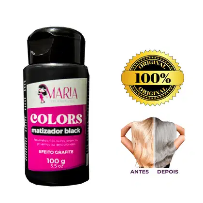 Imagem do produto Maria Escandalosa Matizador Black - Efeito Grafite 100g