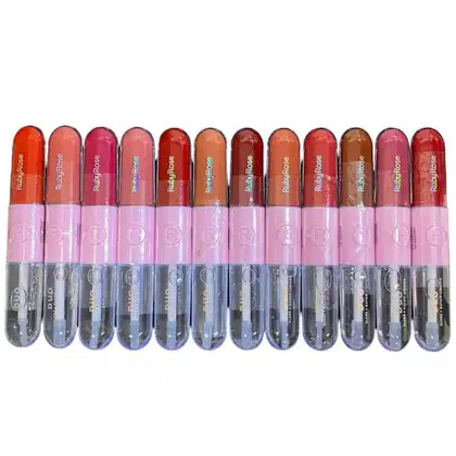 Imagem do produto Ruby Rose Batom Líquido Duo HBF568 9,6ml Cor: D03