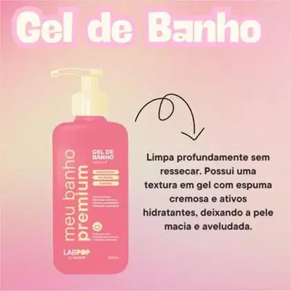 Imagem do produto Labotrat Meu Banho Premium Belle Pink Gel de Banho 240g