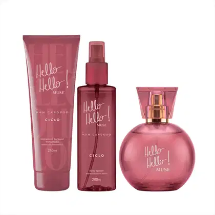 Imagem do produto Kit Ciclo Hello Hello Muse Deo Colonia+Hidratante+Splash