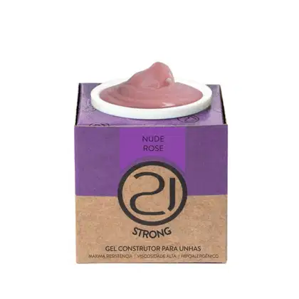 Imagem do produto Gel Ecoline Nude Rose - Strong 34g - Nails 21