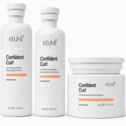 Imagem do produto Keune Confident Curl Tratamento Trio Basic (3 Produtos)
