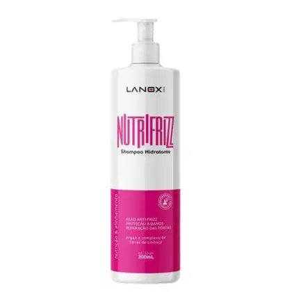 Imagem do produto Shampoo Nutrifrizz Nutrição e Alinhamento 300ml Lanox Pro