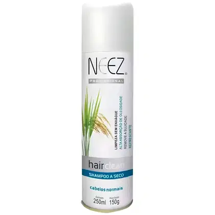 Imagem do produto Shampoo A Seco Para Cabelos Normais Neez Profissional Maciez Limpeza Revitalizante Capilar 250ml