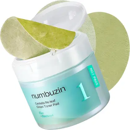 Imagem do produto NUMBUZIN No.1 Toner Pad Centella Re-Leaf Green (70 pads) 190ml
