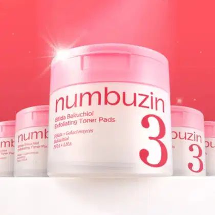 Imagem do produto NUMBUZIN No.3  Toner Pad Esfoliante com Bífida e Bakuchiol (70 pads) 150ml