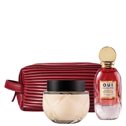 Imagem do produto Conjunto Scapin 245 Intense O.U.i Feminino - Eau De Parfum 75ml + Creme Hidratante Desodorante 200g + Nécessaire