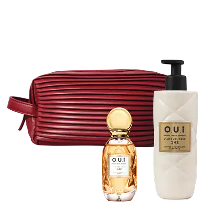 Imagem do produto Conjunto L’Amour-Esse 142 O.U.i Feminino - Eau De Parfum 30ml + Creme Hidratante Desodorante 400g + Nécessaire