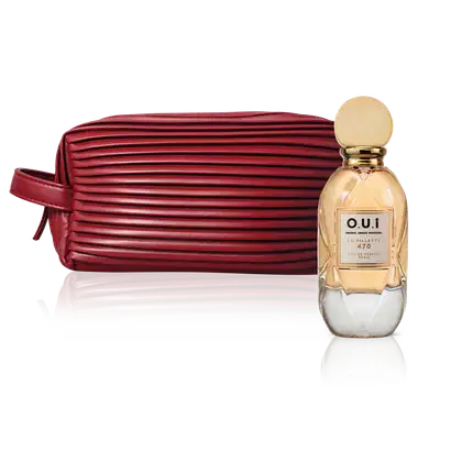 Imagem do produto Combo La Villette 470 - Eau de Parfum Feminino 75ml + Nécessaire Vermelho Feminino