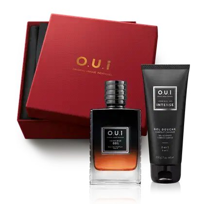 Imagem do produto Combo Presente Iconique 001 Intense: Eau de Parfum 75ml + Gel de Banho 2 em 1 200g + Caixa para Presente M