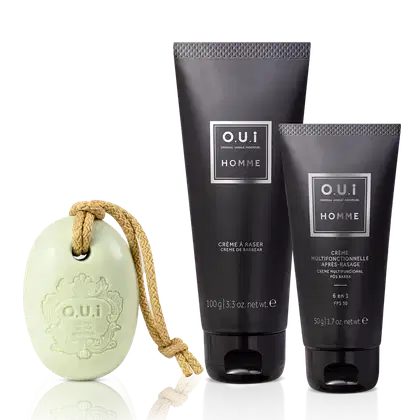 Imagem do produto Combo Sabonete em Barra 190g + Creme de Barbear 100g + Creme Multifuncional Pós-Barba 50g