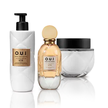 Imagem do produto Combo O.U.i La Villette 470: Crème Riche 200g + Loção Corporal 400ml + Eau de Parfum Feminino 75ml