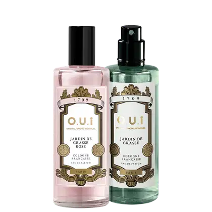 Kit com Eau de Parfum Jardin De Grasse e Eau de Parfum Jardin De Grasse Rose, da marca O.U.i.