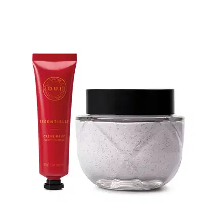 Imagem do produto Combo Rouge Louxe: Creme Esfoliante Corporal 200g + Creme para Mãos Essentielle 30g