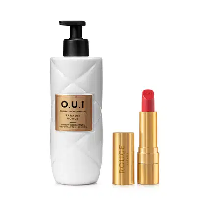 Kit O.U.i Paradis Rouge + Rouge à Lèvres, 2 produtos.