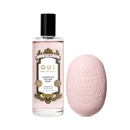 Conjunto Jardin de Grasse Rose O.U.i Deux, 2 produtos.